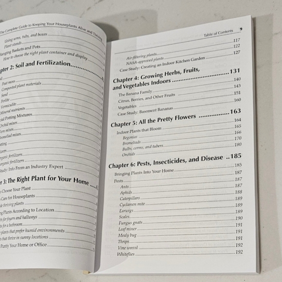 The Complete Guide to Keeping Your Houseplants Alive and Thriving Paperback Book - Picture 6 of 7